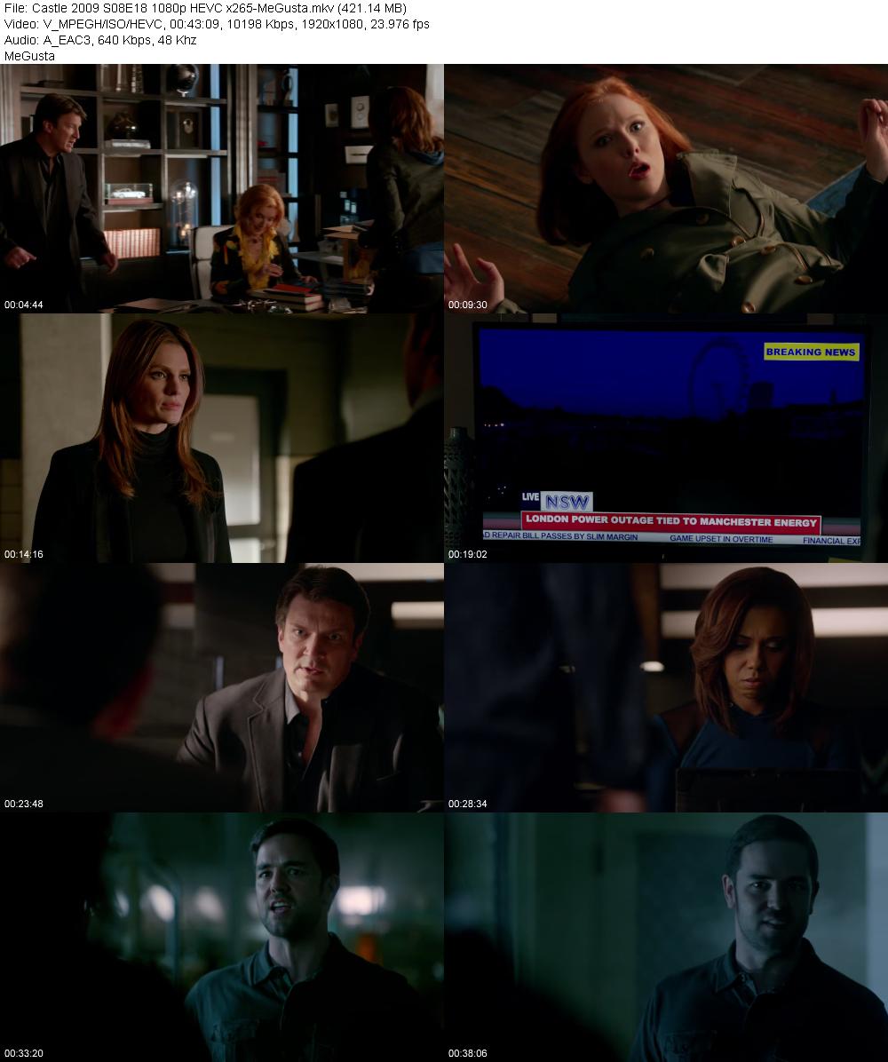 Castle 2009 S08E18 1080p HEVC x265 MeGusta