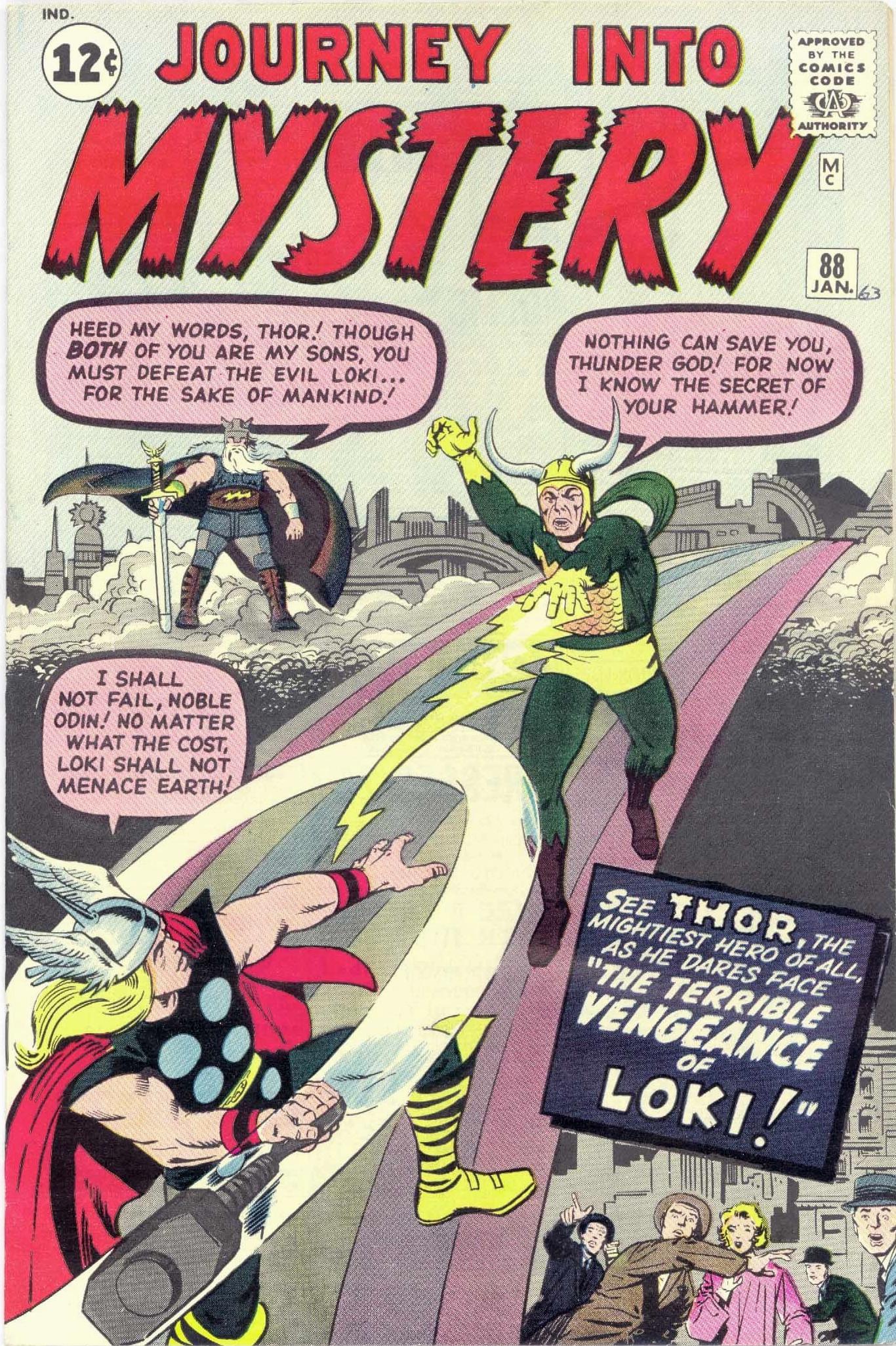 I PRIMI CINQUE NUMERI ITALIANI DE IL MITICO THOR