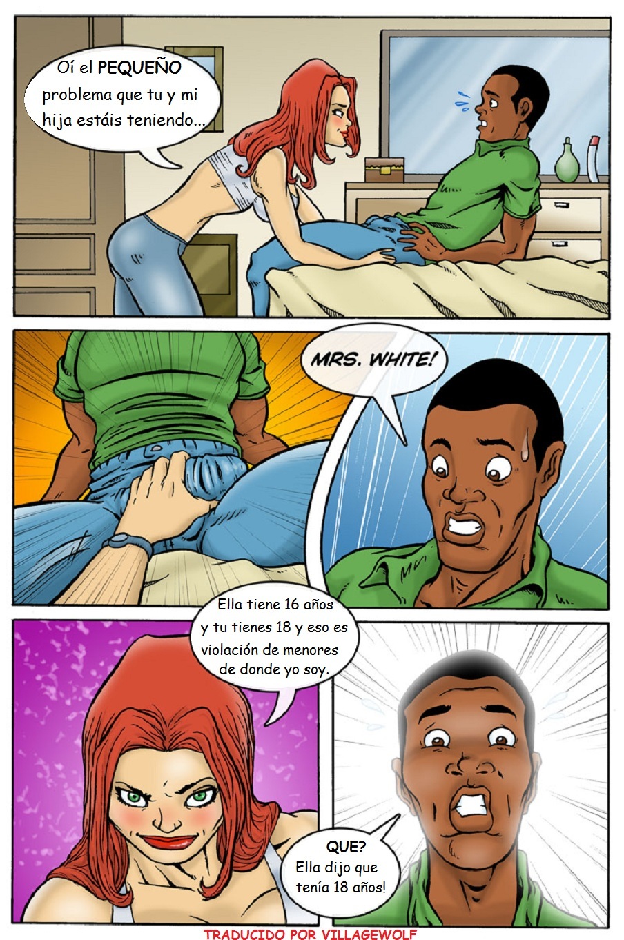 [blacknwhite] I Hate My Mother 1-2 [Spanish]