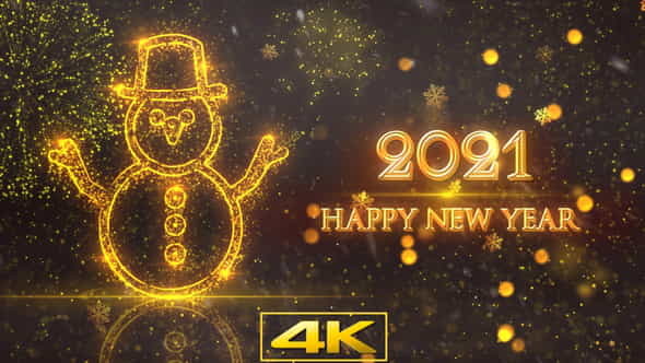 Happy New Year Titles 2022 - VideoHive 29847985