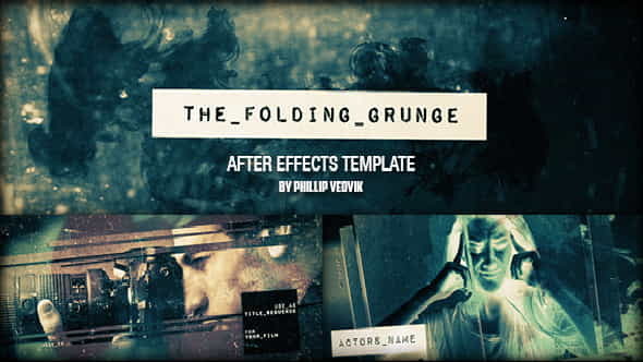 The Folding Grunge - VideoHive 5545283