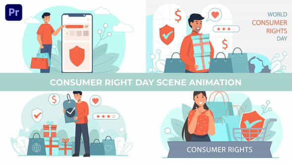 Consumer Rights Day - VideoHive 39764982
