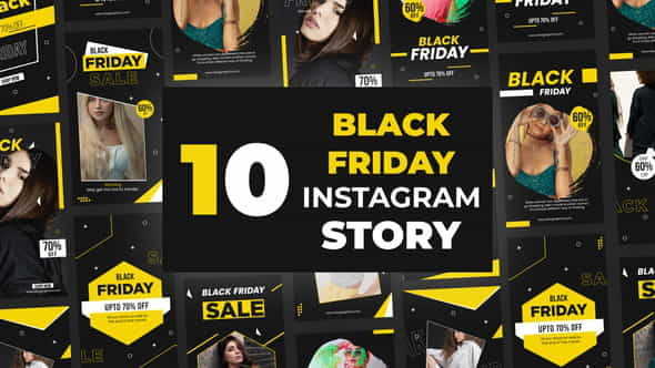 Black Friday Sale Instagram Story - VideoHive 34916459