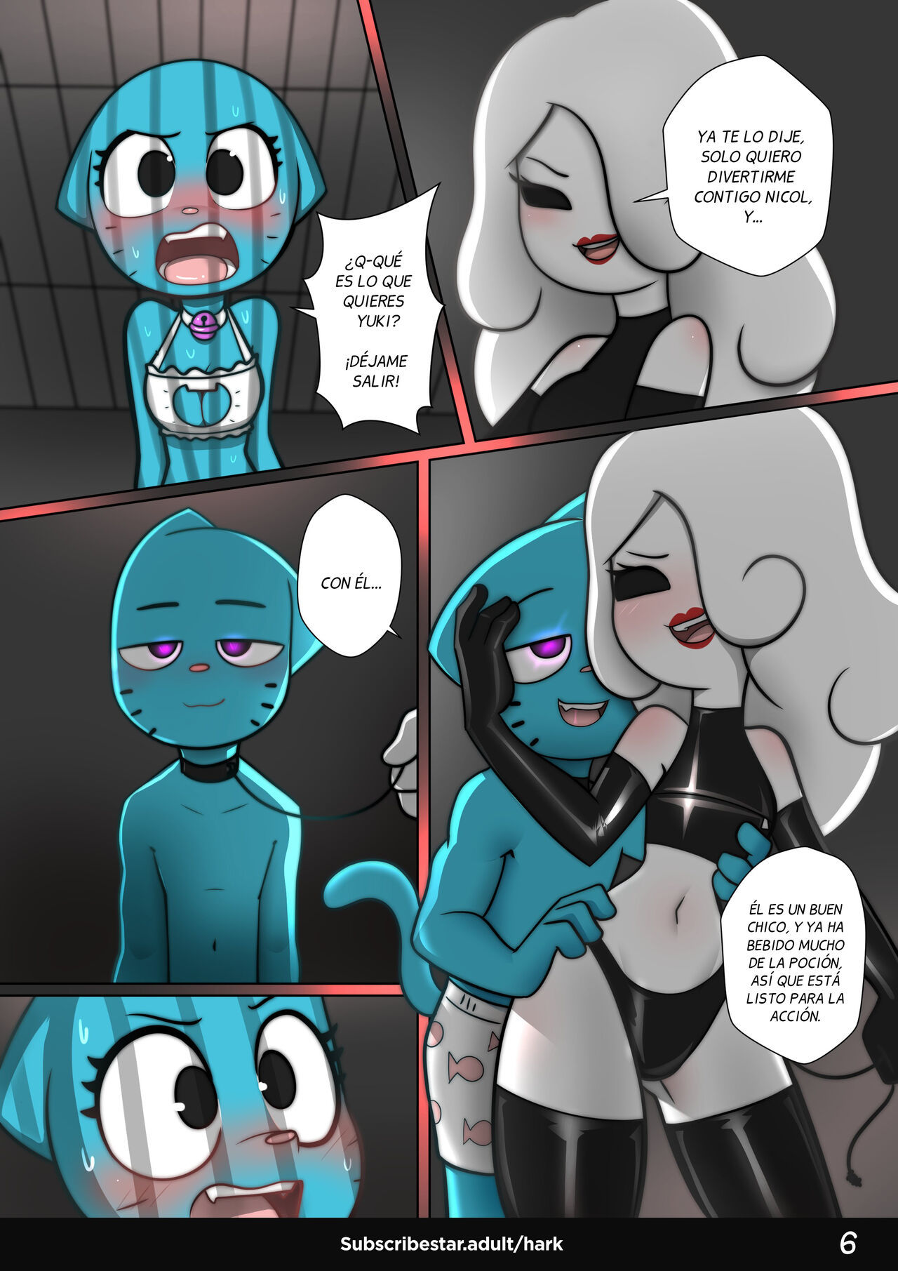 [Hark Art] The Amazing Surprise 2 (The Amazing World of Gumball) (Ongoing) [Spanish] [Kamus2001]