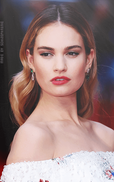 Lily James Yu9gw4Oz_o