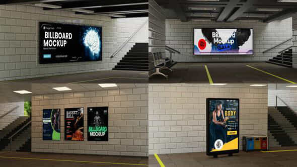 Billboard Mockups - VideoHive 58675126