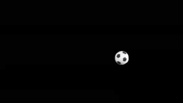 Soccer Ball Fly Towards Camera - VideoHive 34055350
