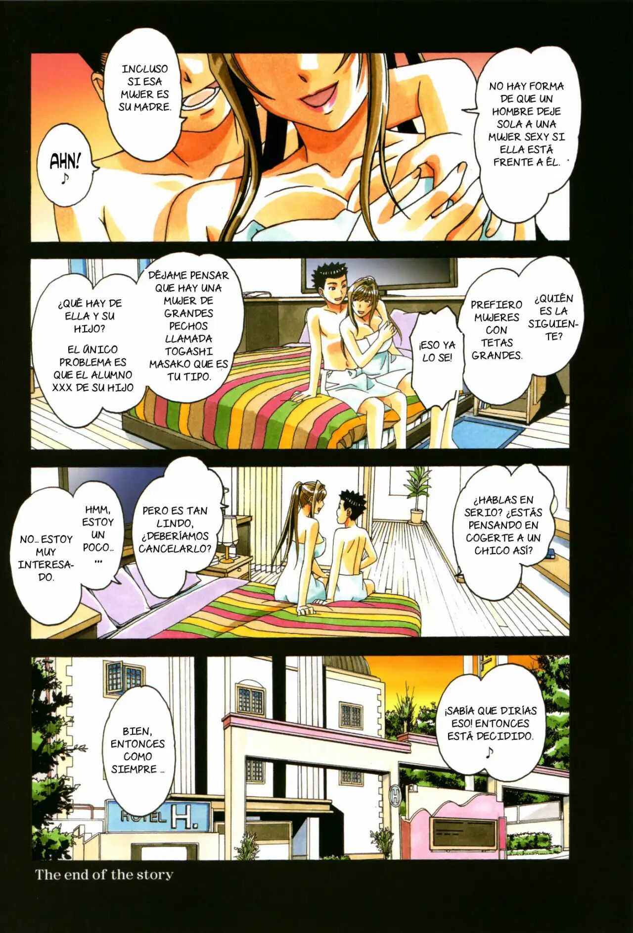 [Otonano Gu-wa (Yamada Tarou (Kamei))] Boshi Yuugi Ge [Spanish] [NTRForever]