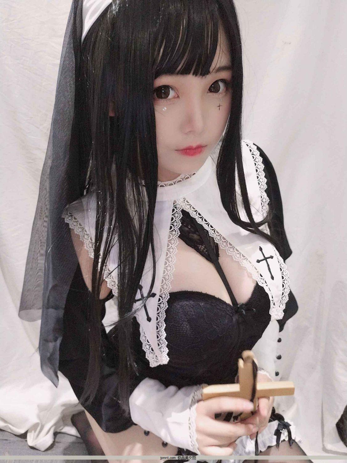 [美少女私拍cos-ACG爱动漫 蜜汁猫裘] 026 修女(22)