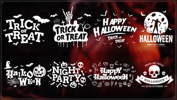 Halloween Spooky Pack - VideoHive 55033491