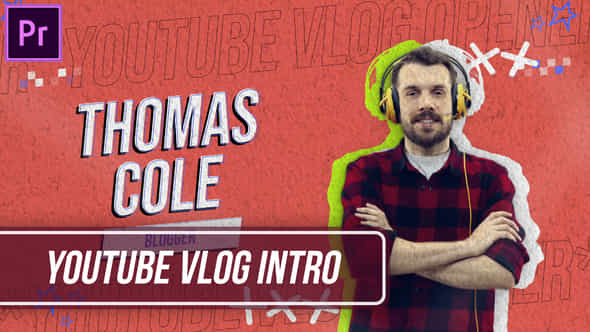 Youtube Channel Intro Podcast Opener Mogrt For Premier Pro - VideoHive 51137215