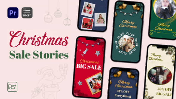 Christmas Sale Stories - VideoHive 41857209