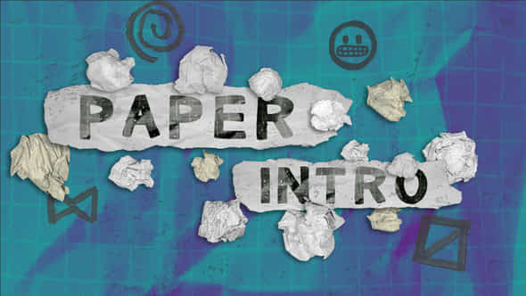 Paper Intro - VideoHive 44603953