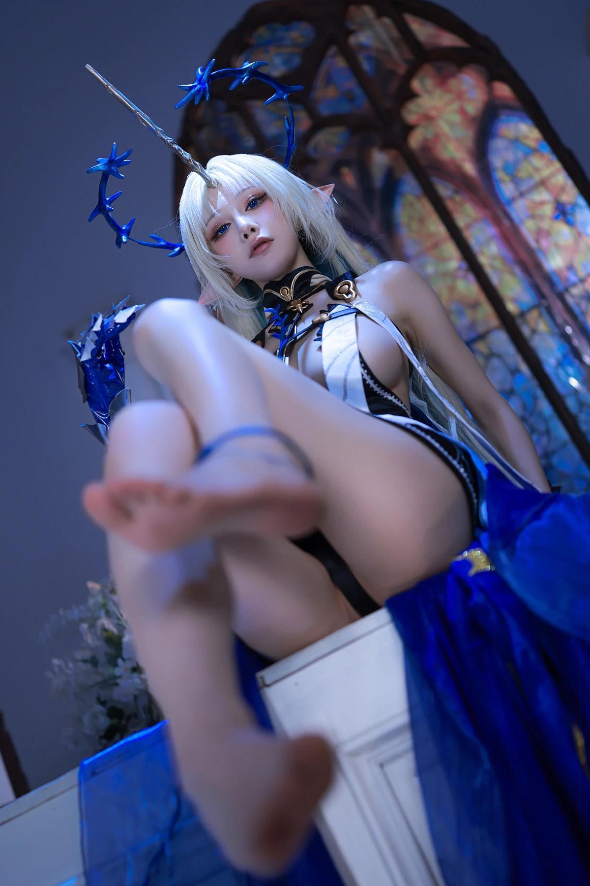 Cosplay 水淼Aqua – 卡提西娅 Fleurdelys Set.01(11)