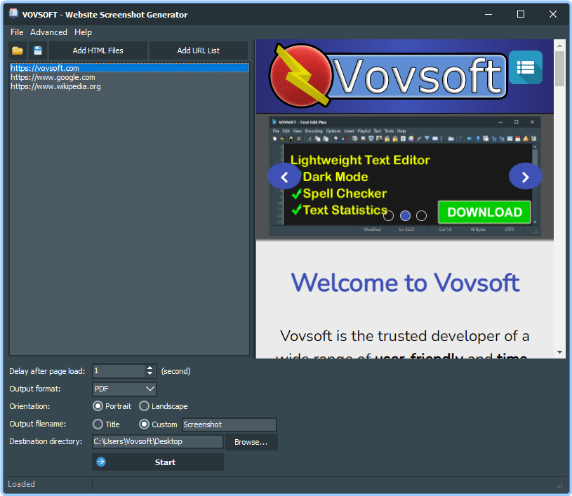 VovSoft Website Screenshot Generator 1.6 X64 G5YI7YUA_o