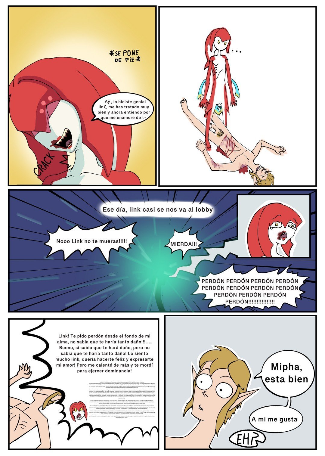 Spending Time Together Mipha Hentai – HugoESPECTRO - 19