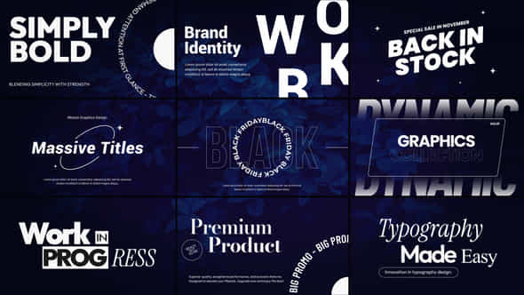 Big Titles - VideoHive 56309160