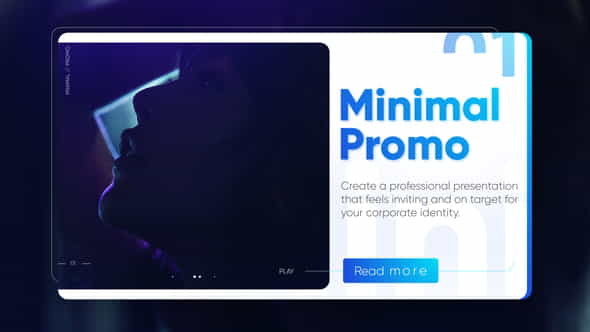 Minimal Promo - Clean Presentation - VideoHive 21842846
