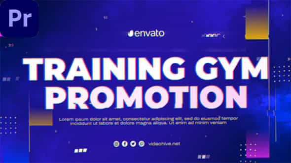 Training Gym Promo - VideoHive 41050517