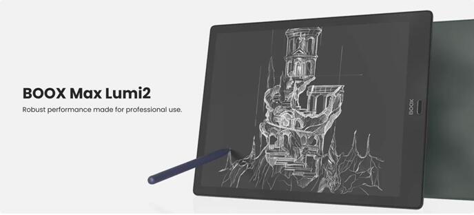 Black Friday’s Deals 2021: BOOX Max Lumi2 Powerful 13.3’’ E Ink Tablet 