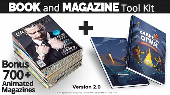 Book and Magazine ToolKit | - VideoHive 27589024