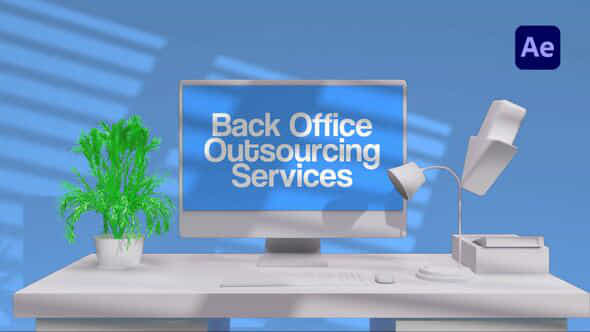 Back Office Services Logo - VideoHive 51118783