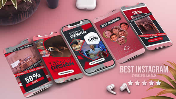 Instagram Reels Vertical Stories - VideoHive 54365041