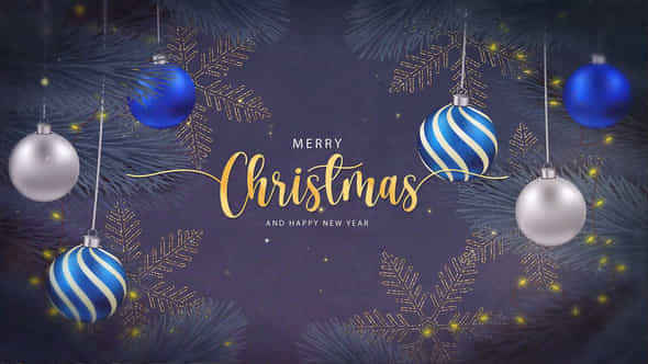 Merry Christmas Text - VideoHive 41771969