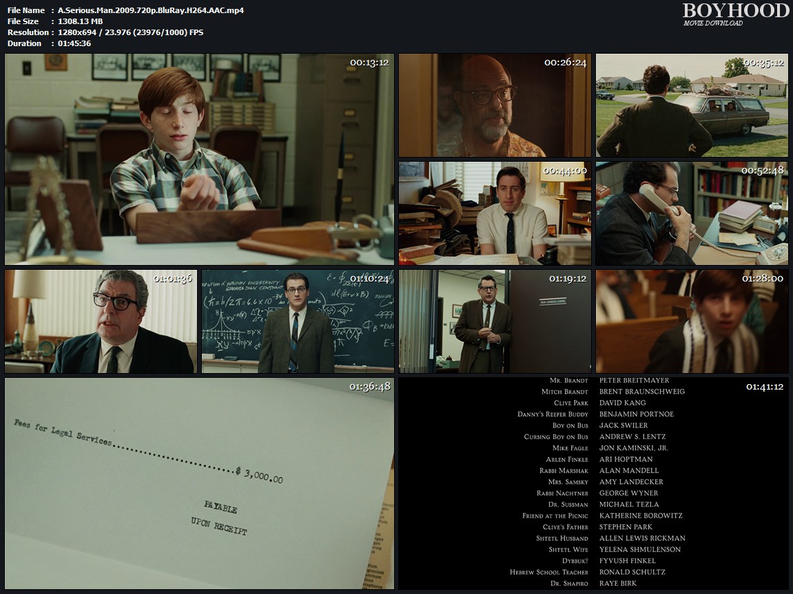 A Serious Man 2009