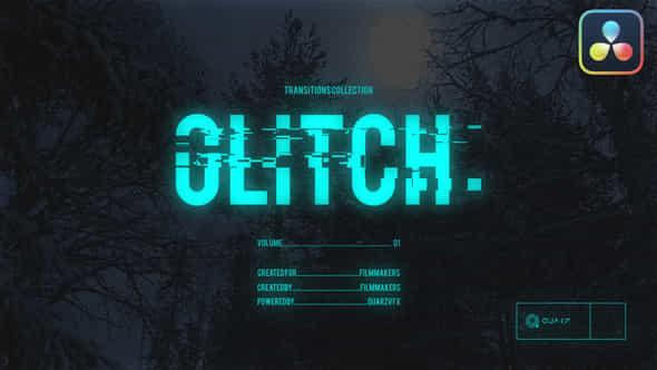 Glitch Transitions For Davinci Resolve Vol 01 - VideoHive 50470994