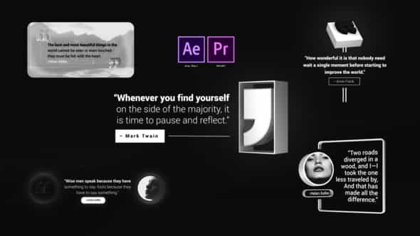 Unique Quote Titles - VideoHive 29352501