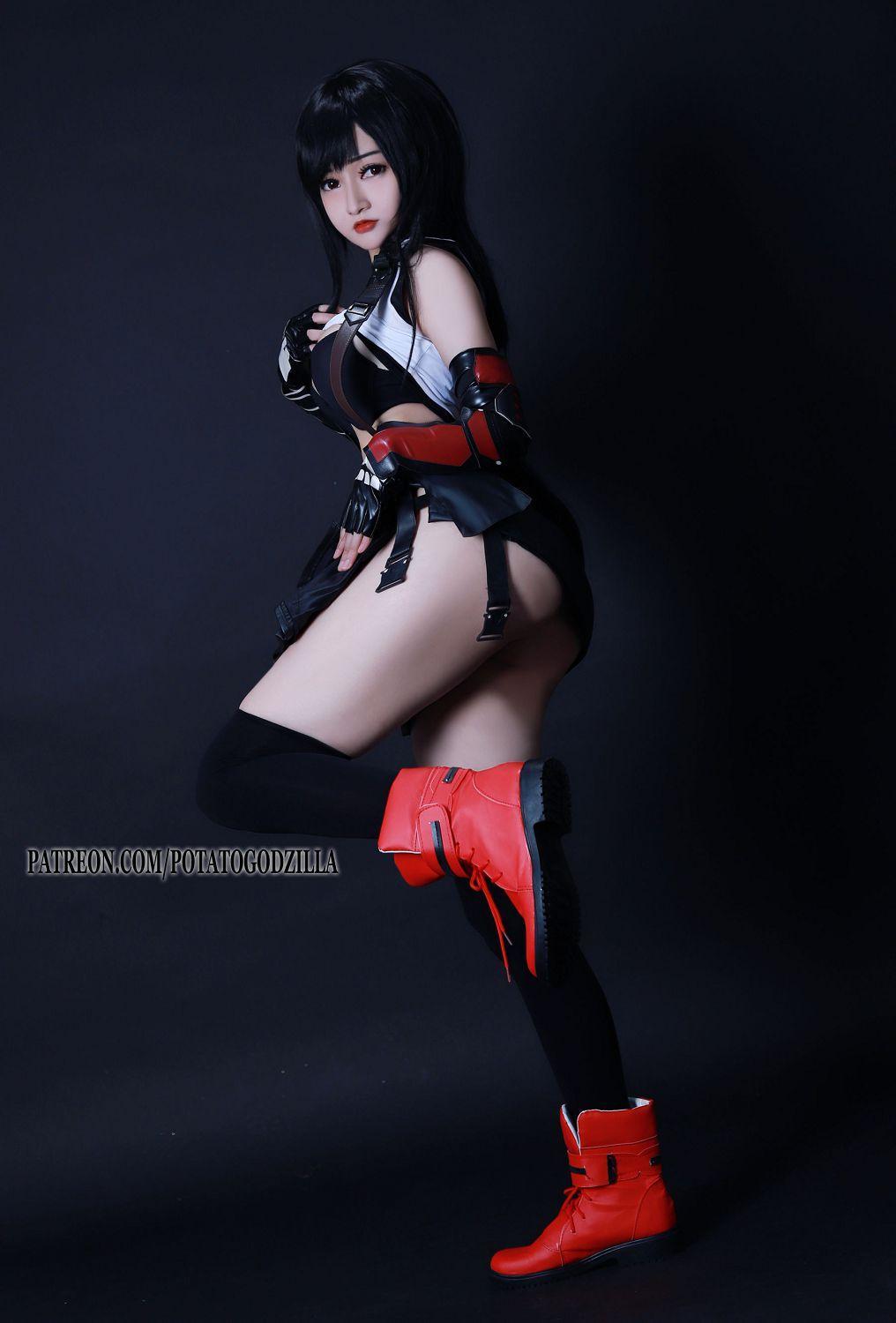 [福利女神cosplay] Potato Godzilla - Tifa(16)