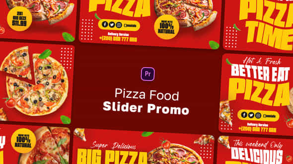 Pizza Slider Promo - VideoHive 46602925