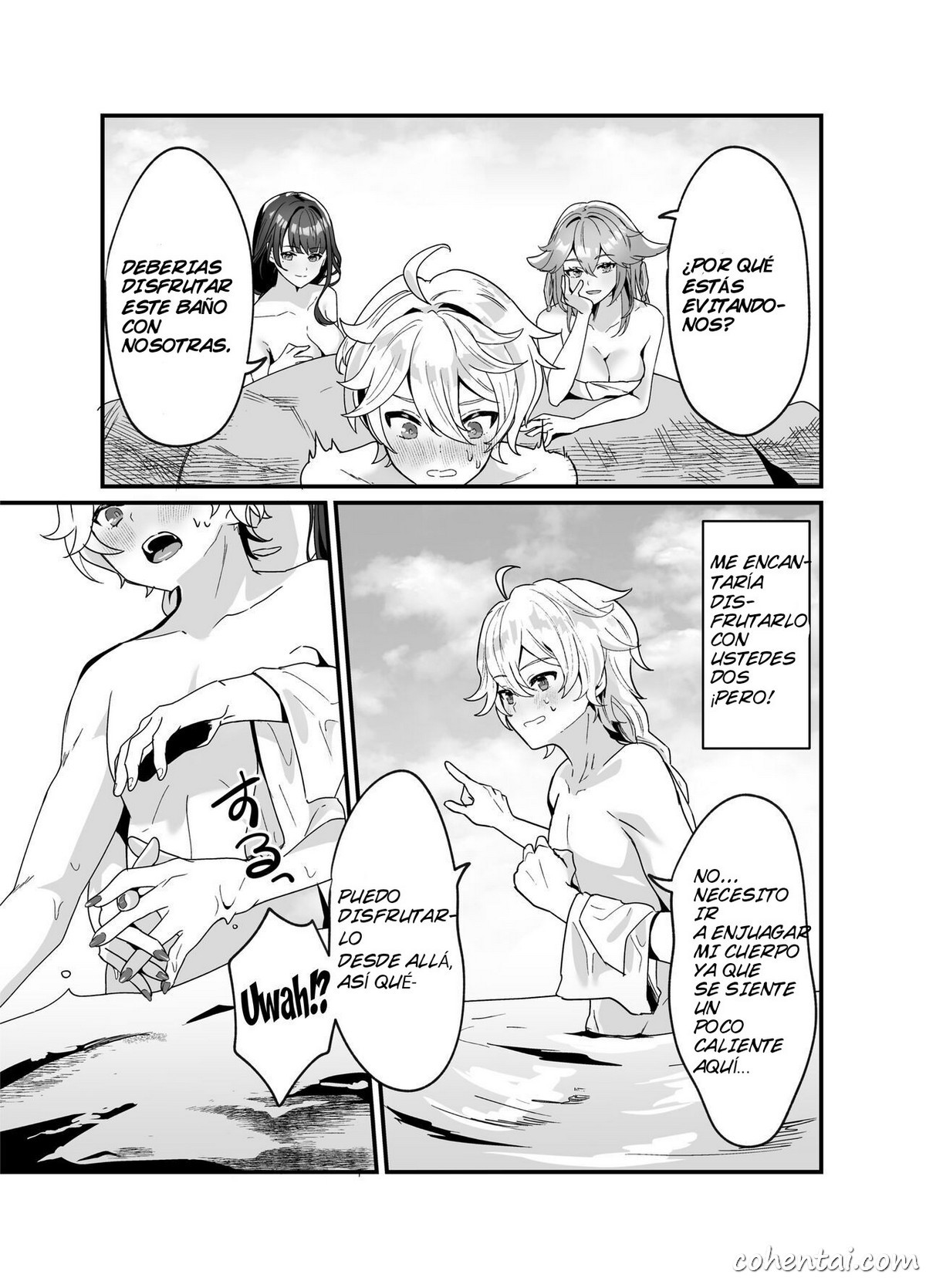 Inazuma Shippori Onsen Kyuuka (Genshin Impact) manga hentai xxx español