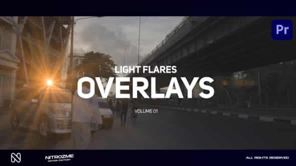 Optical Flare Overlays Vol 01 For Premiere Pro - VideoHive 49094832