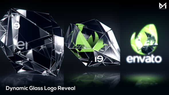 Glass Logo Reveal - VideoHive 24748333