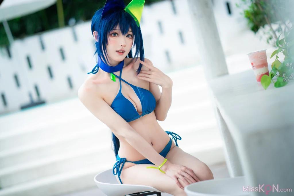 Coser@阿包也是兔娘: 花园泳装 (35 photos)(23)