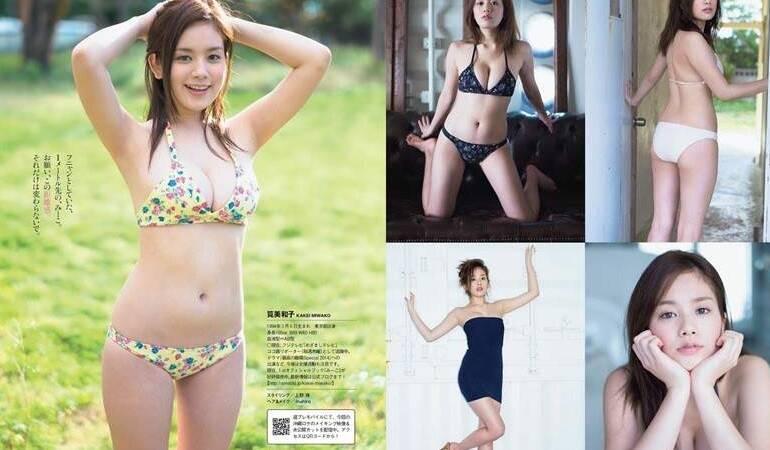 日本杂志女郎秀丽端庄超凡脱俗(6)