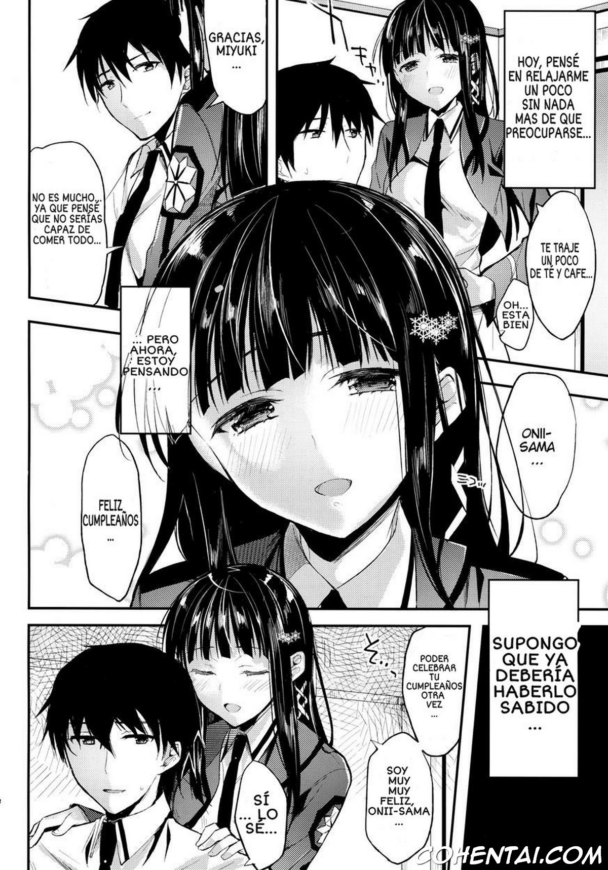 Deep Snow 5 (Mahouka Koukou no Rettousei) xxx comics manga porno doujin hentai español sexo 