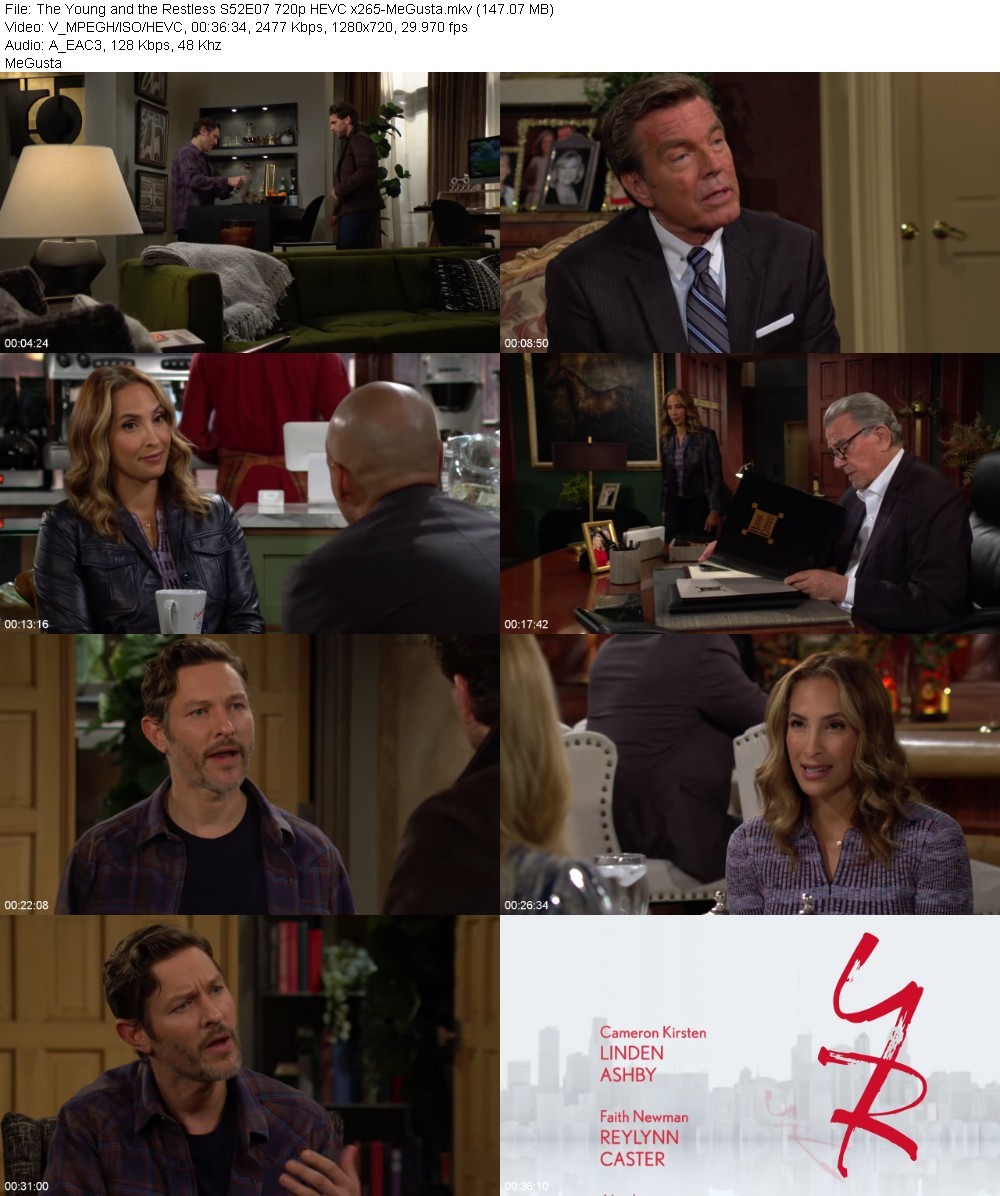 The Young and the Restless S52E07 720p HEVC x265-MeGusta