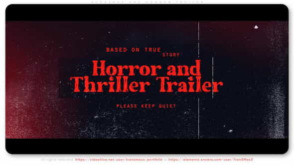 Suspense and Horror - VideoHive 39510932