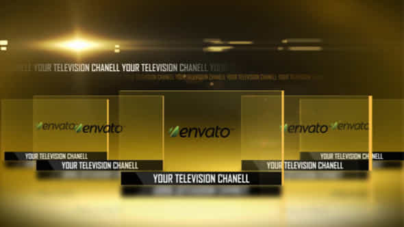 Golden Television Promo - VideoHive 6012217