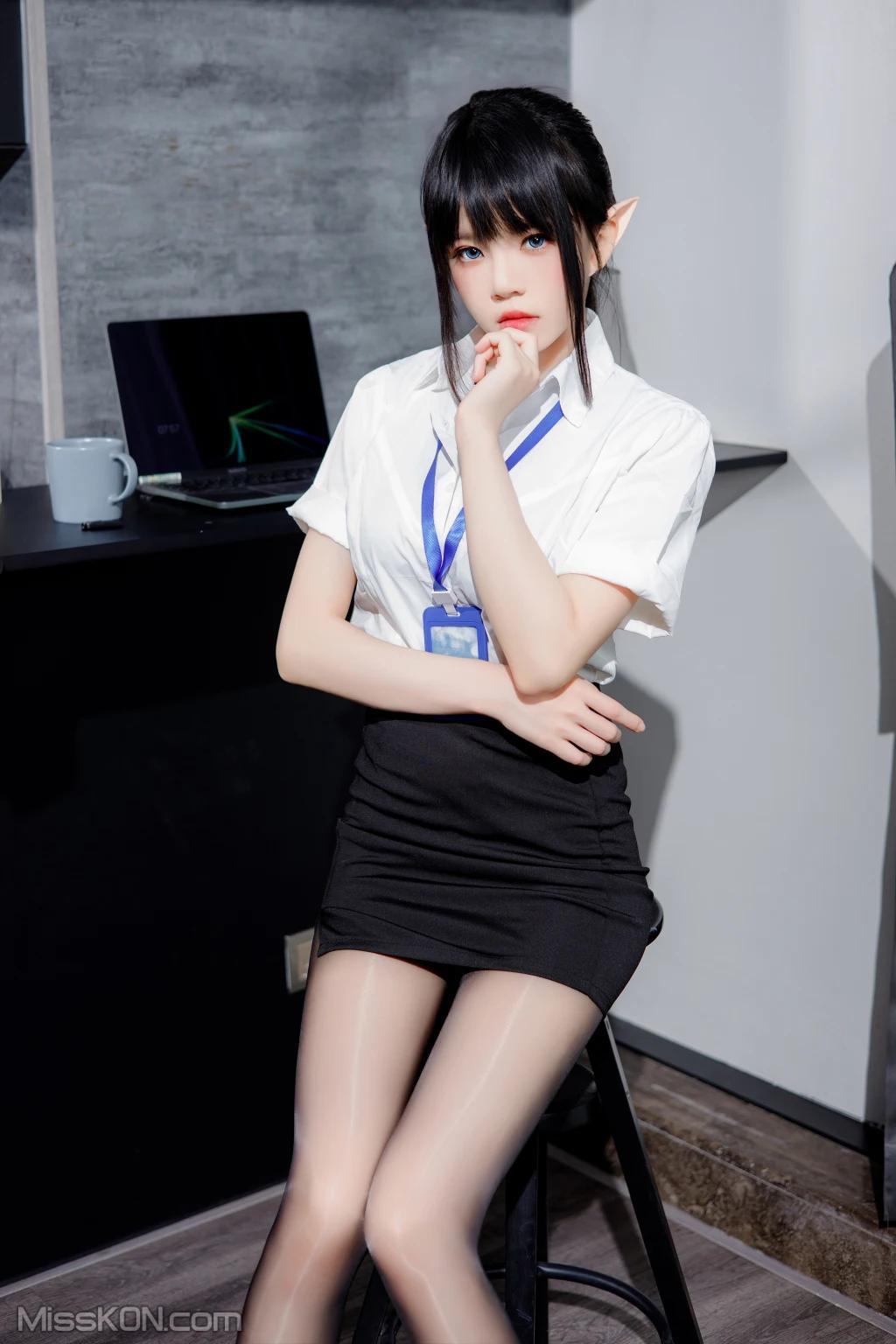 Coser@桜桃喵: 精灵OL (46 photos)(15)