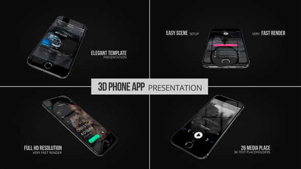 3D Phone App - VideoHive 22430250
