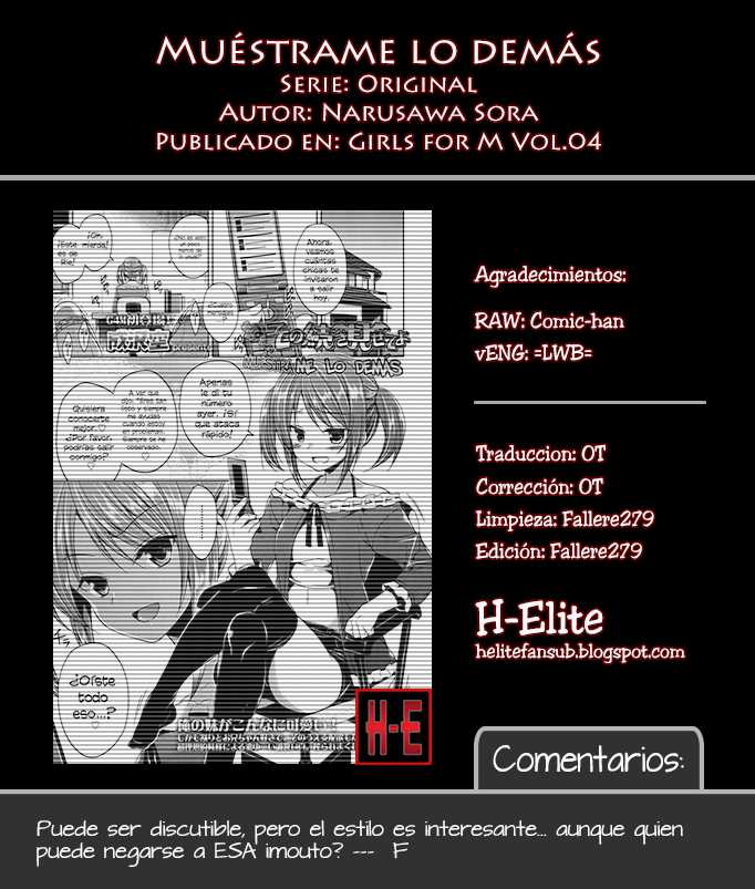 Nee, Sono Tsuzuki Misete yo Chapter-1 - 14