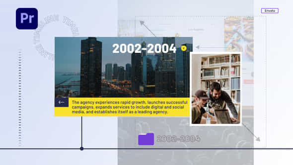 Company Timeline for - VideoHive 43504065