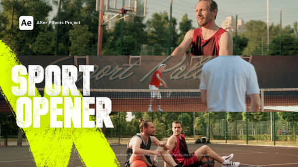 Sports Opener - VideoHive 58760355
