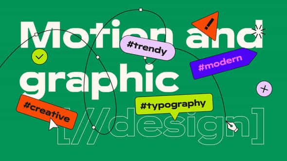 Colorful Typography Intro - VideoHive 56026564