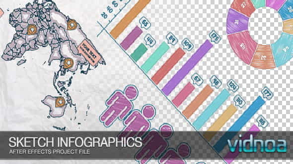 Sketch Infographics | Infographics - VideoHive 7497806