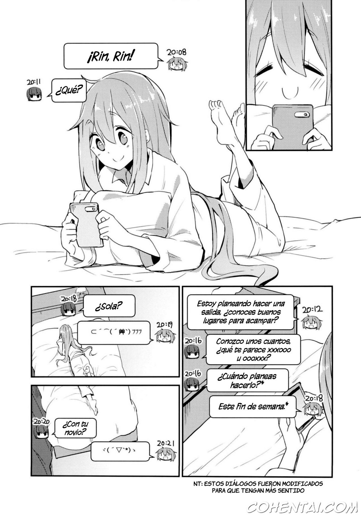 Nade Camp (Yuru Camp) xxx comics manga porno doujin hentai español sexo 